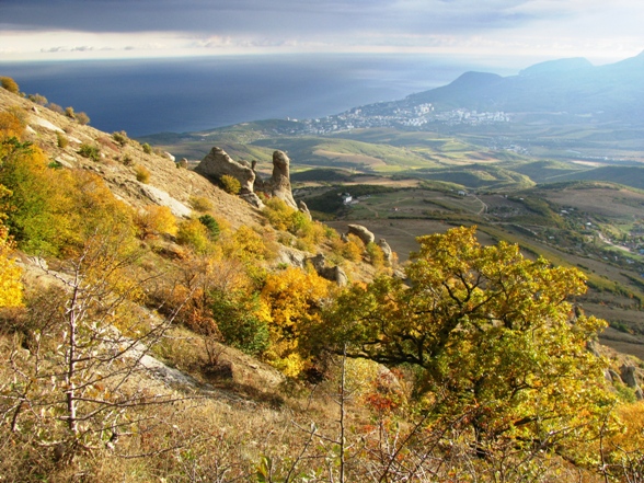 Походы по Крыму осенью.