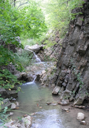 Каньон реки кучук-Карасу.