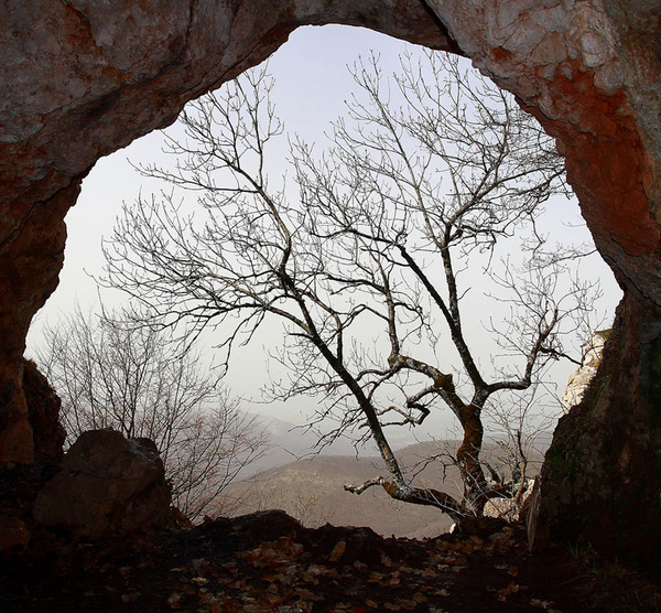 Гора Демерджи. Пещера МАН.
